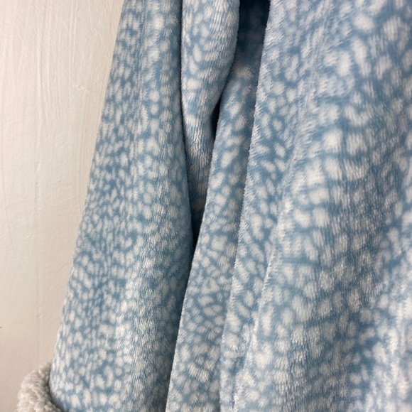 Oscar De La Renta Robe House Coat Sz S/M Full Zip - Picture 8 of 11